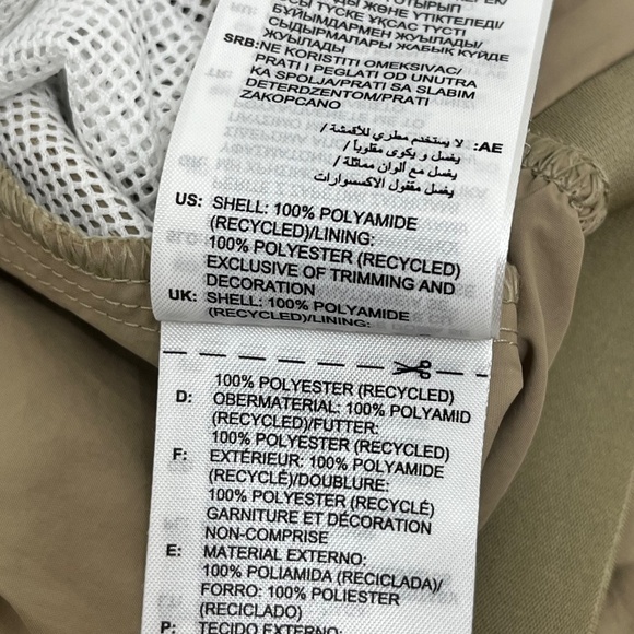 Adidas Mens Size XS Windbreaker Jacket Brown City Tech Utility Full Zip Hooded - Picture 6 of 10